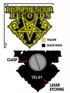 Blasphemour Records - Logo Soft Enamel Pin