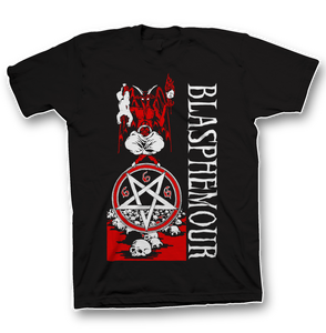 Blasphemour Records "Natas Rip" Tshirt