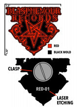 Load image into Gallery viewer, Blasphemour Records - Logo Soft Enamel Pin